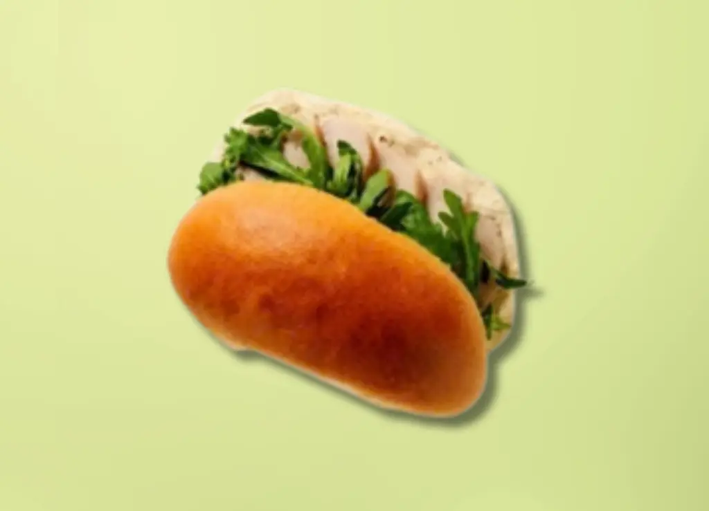 Sandwich poulet roquette