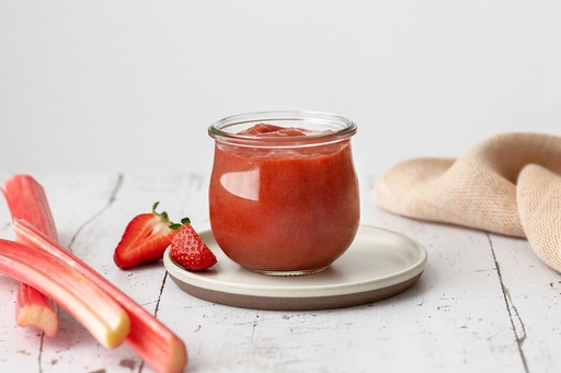 [9106972] Compote fraise, rhubarbe