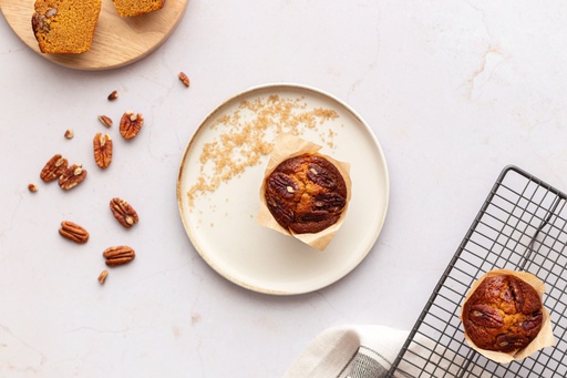 [9107218] Muffin caramel noix de pécan