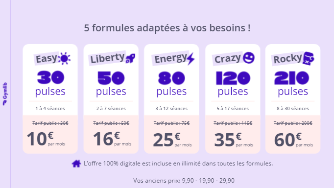 New prices 2021